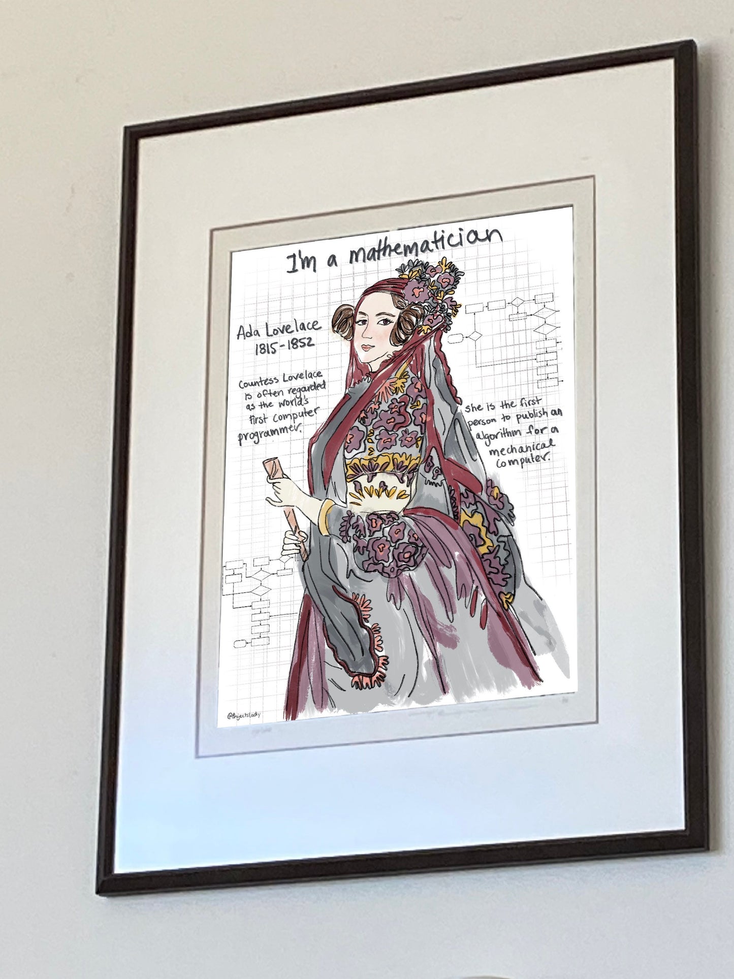 STEMinists Portraits: Ada Lovelace, Computer Sciece