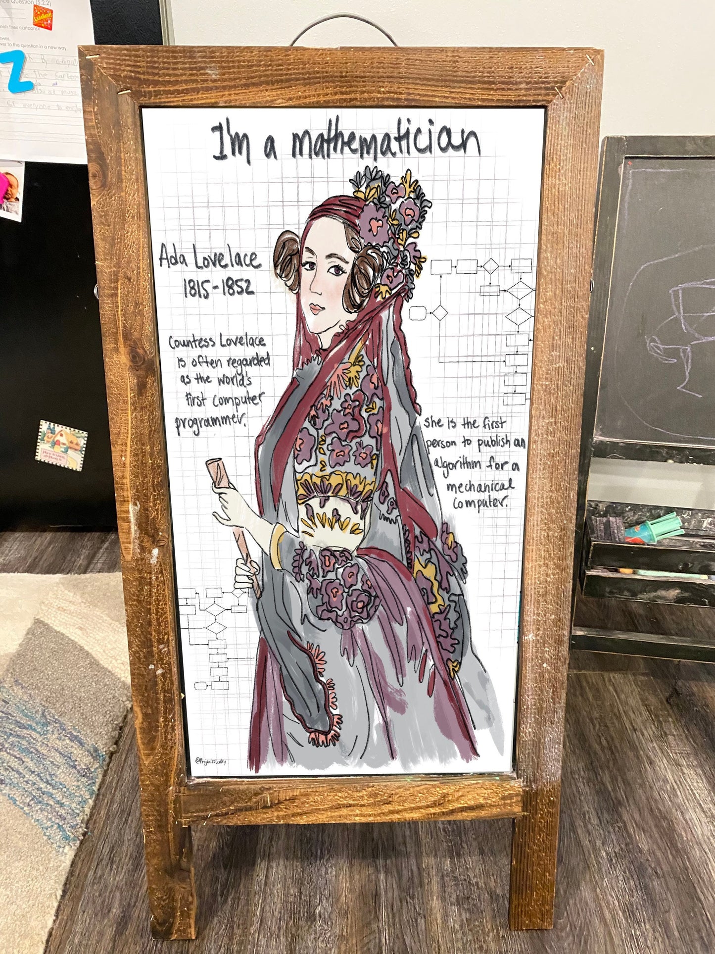 STEMinists Portraits: Ada Lovelace, Computer Sciece